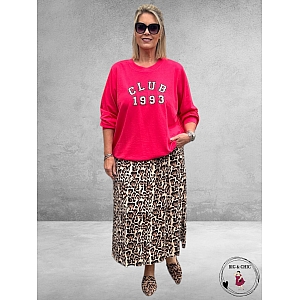 Kaffe Curve Sweatshirt Violi Club 1993